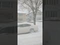 Heavy snow in Milwaukee February 2021