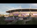 LIVE: A view of Paris' Stade de France ahead of Olympics closing ceremony