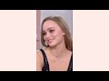 Lily Rose Depp Speaking French