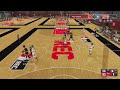 NBA 2K22 two hand dunk on big then buzzer beater by dwalk