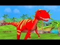 Crazy New Born Trex Dinosaur Adventures - Funny Dinosaurs Playing Games | Jurassic Park Cartoons