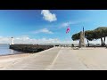 FRANCE - Exploring Saint Nazaire on the Coast - 4k Virtual Treadmill Tour and City Walk