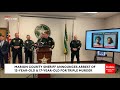 BREAKING NEWS: Florida Sheriff Announces Arrest Of 12-Year-Old And 17-Year-Old For Triple Murder