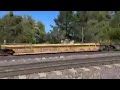 Union Pacific train in Geneva, Illinois