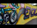 The Tour De France Graffiti Wall@Leeds