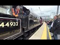 S3 E3: Trains at Carlisle (1/7/23) Featuring 44932 & 45231 “The Sherwood Forester” Steam engines