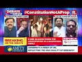 Congress Does ‘Save Constitution’ Drama But Uses Constitution As Political Prop | Arnab’s Debate