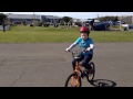 Matthew's first bike ride