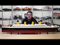 LEGO 10294 Titanic - 135 cm, 0 stickers & not hollow - detailed building review