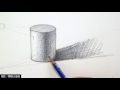 How to Draw and Shade a Cylinder