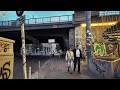 Oranienburger Straße 🌙 East Berlin twilight city walk | Berlin Walking | 4K