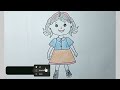 Learn to Draw Kindergarten Children | Drawing and coloring for kindergarten children