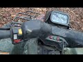 Riding Honda Foreman On Abandon Mining Roads!