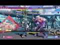 Street Fighter 6 Aki Safe Jump Setup Into Corner Combo