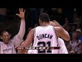 Tim Duncan vs Amar'e Stoudemire LEGENDARY Game 1 Duel Highlights 2008 Playoffs - CLUTCH Duncan!