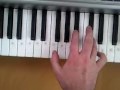 Coldplay's Clocks on Keyboard (For Beginner by Beginner)