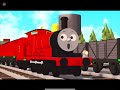 Thomas and friends a close shave ( Roblox blue train with friends)