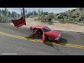Loss of Control Car Crashes #4 BeamNG Drive | SlamDunk CRASH