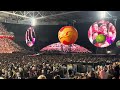 CHRIS MARTIN RHYMES WITH CROWD - COLDPLAY - DUSSELDORF, GERMANY - JULY 21, 2024 - MERKUR-SPIEL