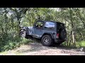Jeep Wrangler Climbing Hill