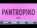 BINI - Pantropiko (Lyrics Video) 🎵