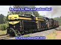 Steam Trains in the Rain; Steamrail Belgrave Line Shuttles with K153 & the Tait [4K]