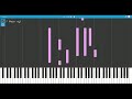 Naruto- Natsuhiboshi cover (synthesia)