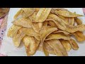 Crispy Banana Chips Recipe | Crispy Banana Chips at home | How to make Crispy Banana Chips