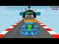 Police Car Driving Extreme Stunts - Impossible Police Car Games - Stunt Car Game - Android GamePlay