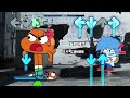 Oh God No - Gumball vs Darwin V2 FANMADE VS Friday Night Funkin + New Songs (FNF MOD)