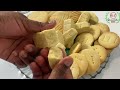 SIMPLE BISCUITS RECIPE - 3 INGREDIENTS (2 STYLES)/ NO OVEN & WITH OVEN BAKED HOMEMADE BUTTER COOKIES
