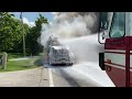 ARFF 28 extinguishes a semi fire in Lake Township, Ohio