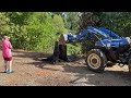 Using Partial Burning to Help Remove a Large Oak Tree Stump with Infrared videos