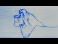 The Lion King Mufasa’s Ghost [Pencil Test] HD