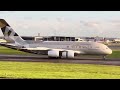 Super Smooth! Etihad Airways A380 Landing at LHR