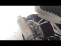 Kawasaki ZZR6 & 2002 ZX6R stock Exhaust cut.