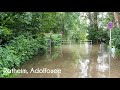 Rur - Hochwasser in Hückelhoven 15.7.2021