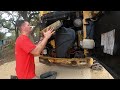 CAT 236 Skid Steer Hydraulic Fan Repair