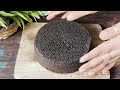 2 Basic Sponge Cakes - Vanilla Sponge cake, Chocolate Sponge Cake | How to make Eggless Cake Base