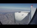 Turkish Airlines LANDING ANNOUNCEMENT by Cabin Crew in English - Flight onboard Airbus A350