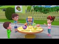 Wheels on the Bus Colors +More Lalafun Nursery Rhymes & Kids Songs