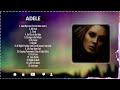Adele - Top 15 Hits Playlist Of All Time ~ Most Popular Hits Playlist