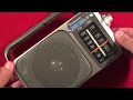 Panasonic RF-2400D AM FM Radio Evening MW