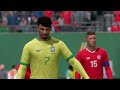 Costa Rica vs Brazil | Copa America 2024 | Full Match All Goals | Pes21 Gameplay