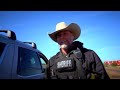 Sheriff Lamb rides with Anti-Smuggling Unit