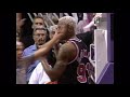 Charles Barkley vs Dennis Rodman gets HEATED (02/06/1996)