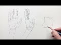 Draw a Hand Using These 4 Simple Shapes | EASY