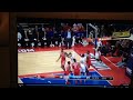Terrible transition defense by the Rockets