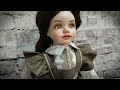 PORCELAIN DOLL REPAINT PROJECT - PART EIGHT / Making outfit for my doll part two / The pinafore
