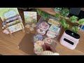 studio vlog 🌼🌷 packing art orders, daiso finds, phomemo label printer °˖✧